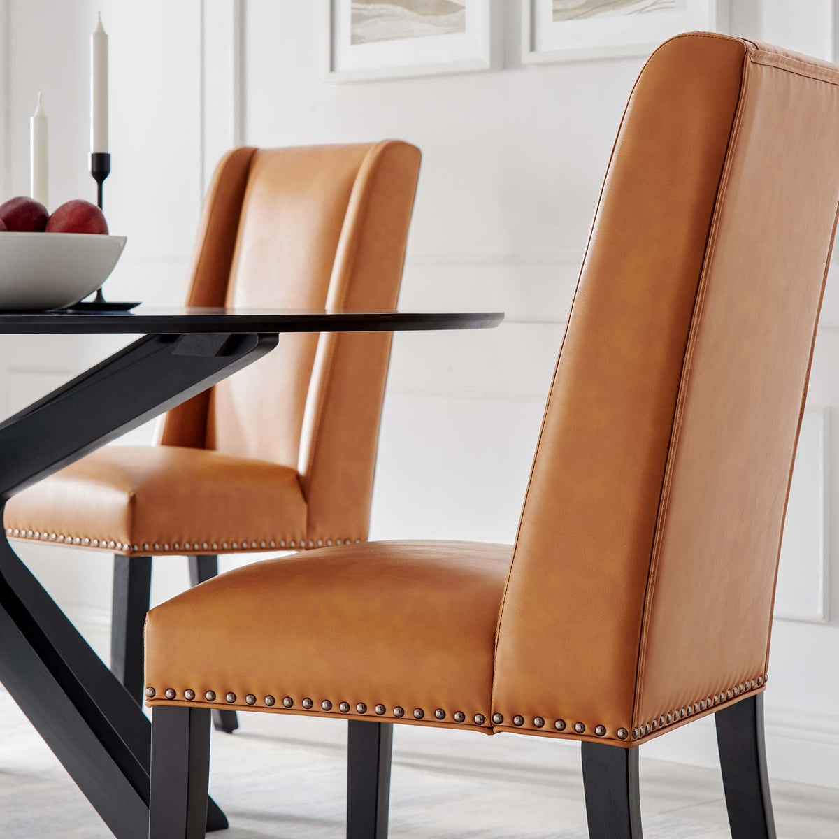Baron Vegan Leather Dining Chair by Modway, photo 20 of 20