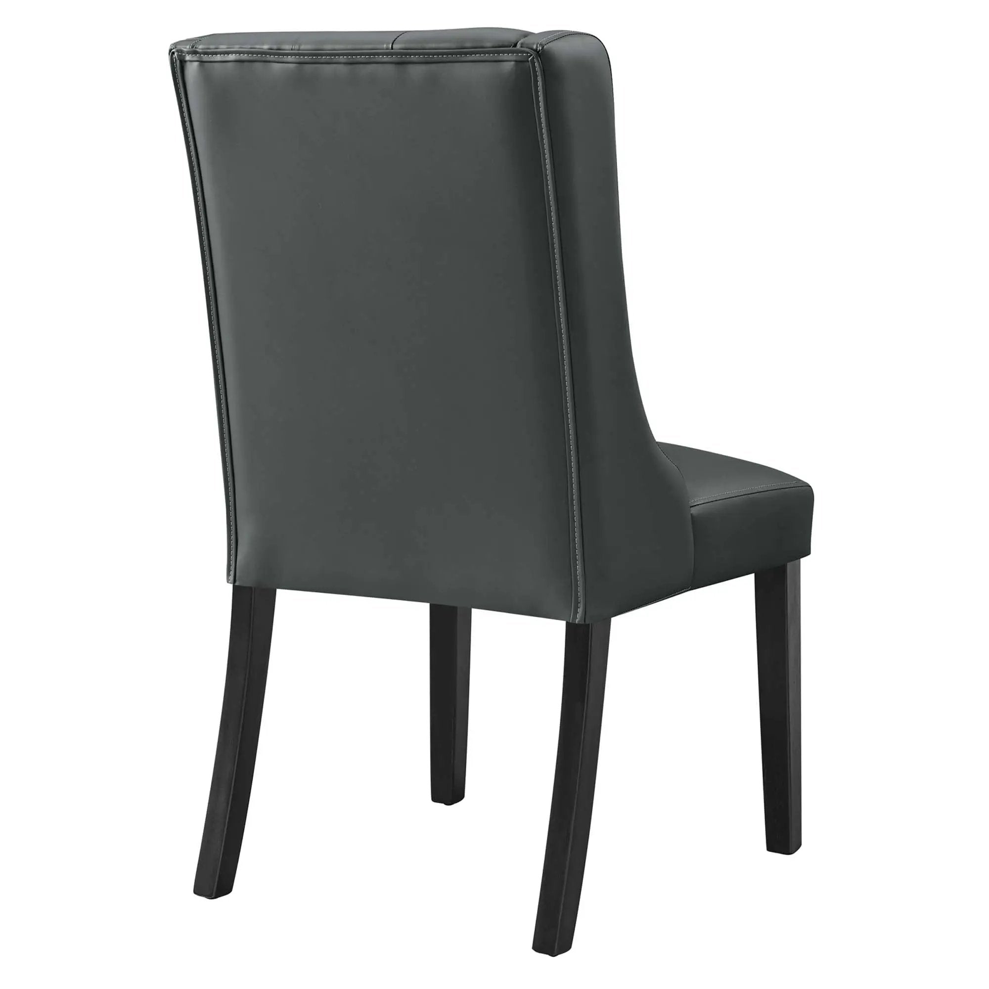 Baronet Button Tufted Vegan Leather Dining Chair by Modway by HouseOfZazla