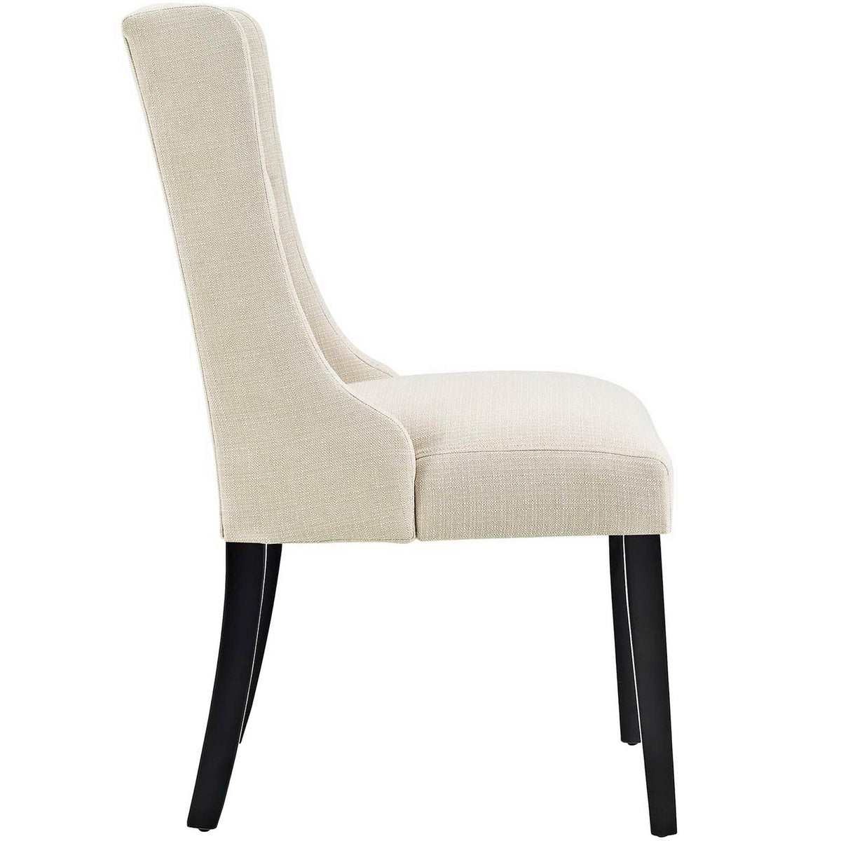 Baronet Button Tufted Fabric Dining Chair by Modway, photo 2 of 40