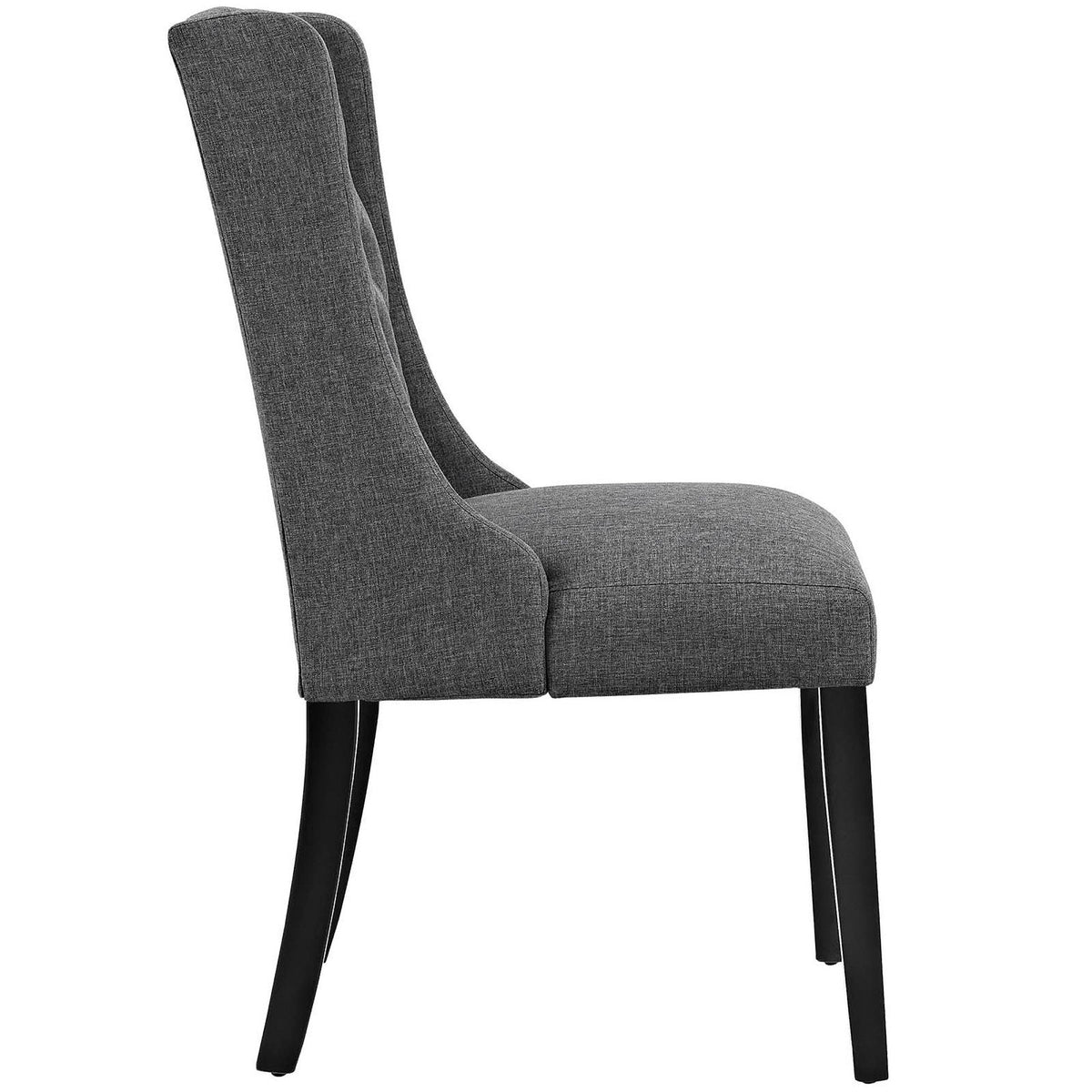 Baronet Button Tufted Fabric Dining Chair by Modway, photo 6 of 40