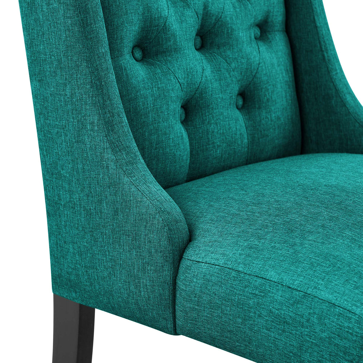 Baronet Button Tufted Fabric Dining Chair by Modway, photo 30 of 40
