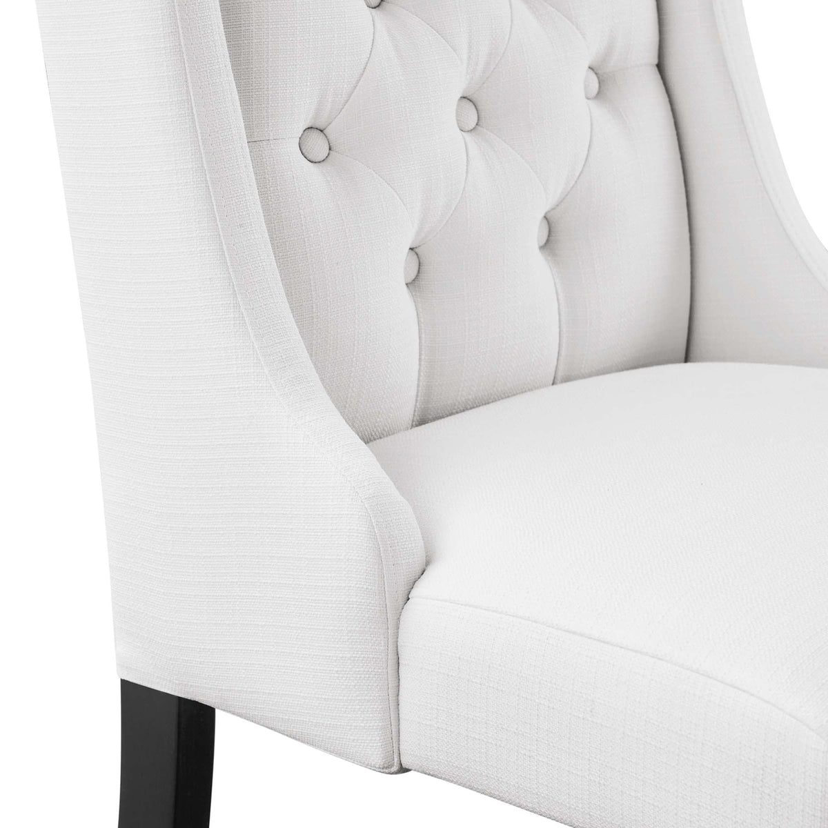 Baronet Button Tufted Fabric Dining Chair by Modway, photo 38 of 40