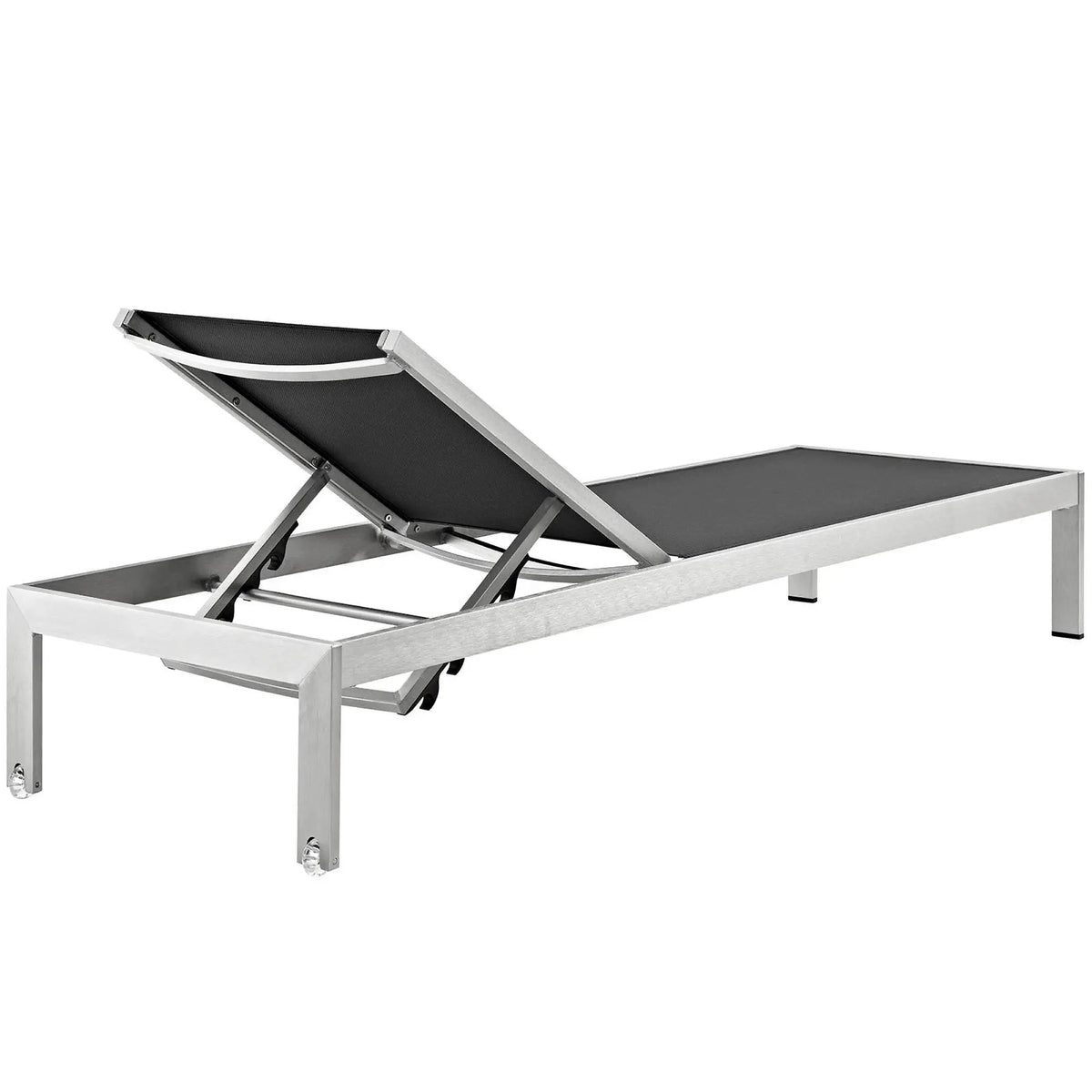 Shore Outdoor Patio Aluminum Mesh Chaise by Modway by HouseOfZazla