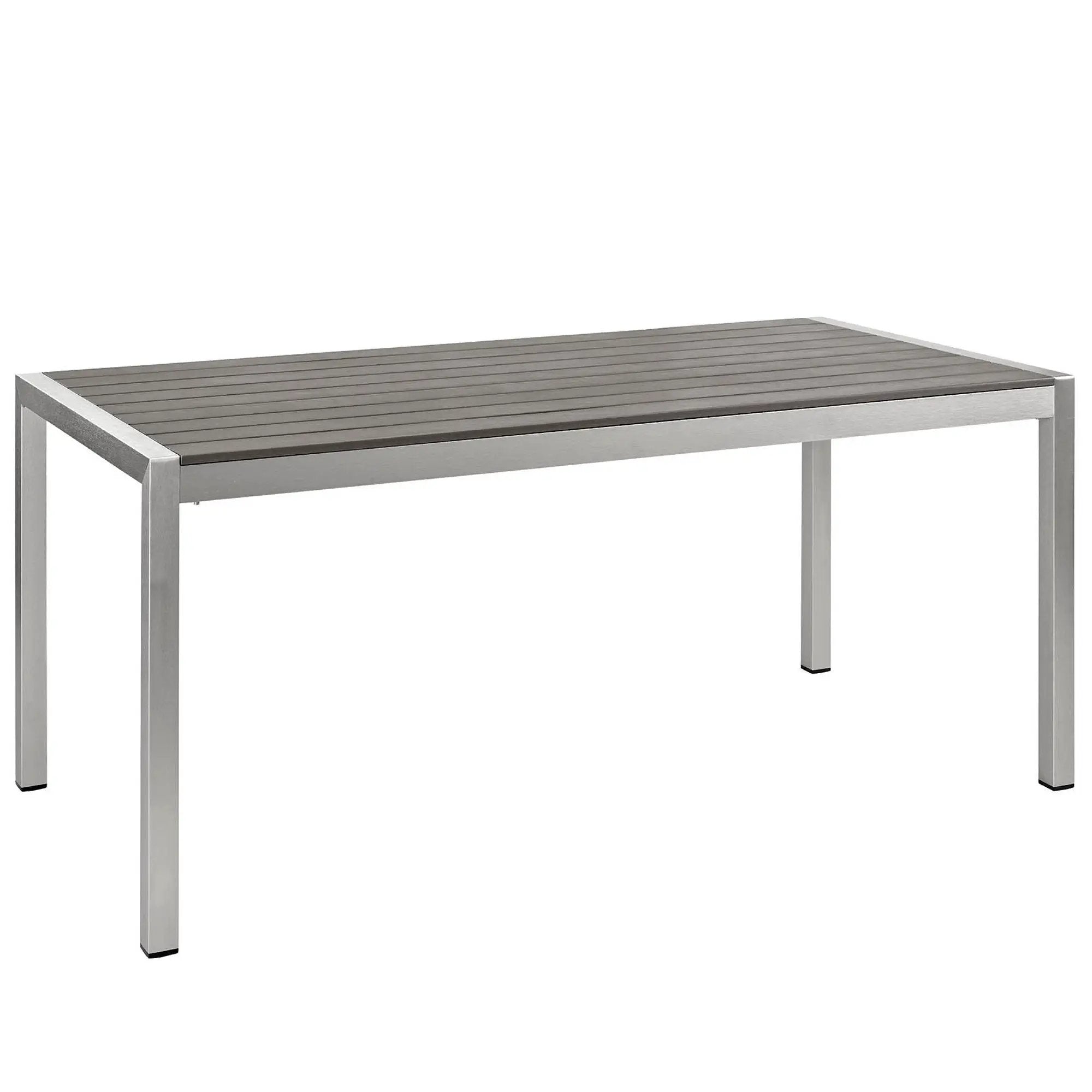 Shore Outdoor Patio Aluminum Dining Table by Modway by HouseOfZazla