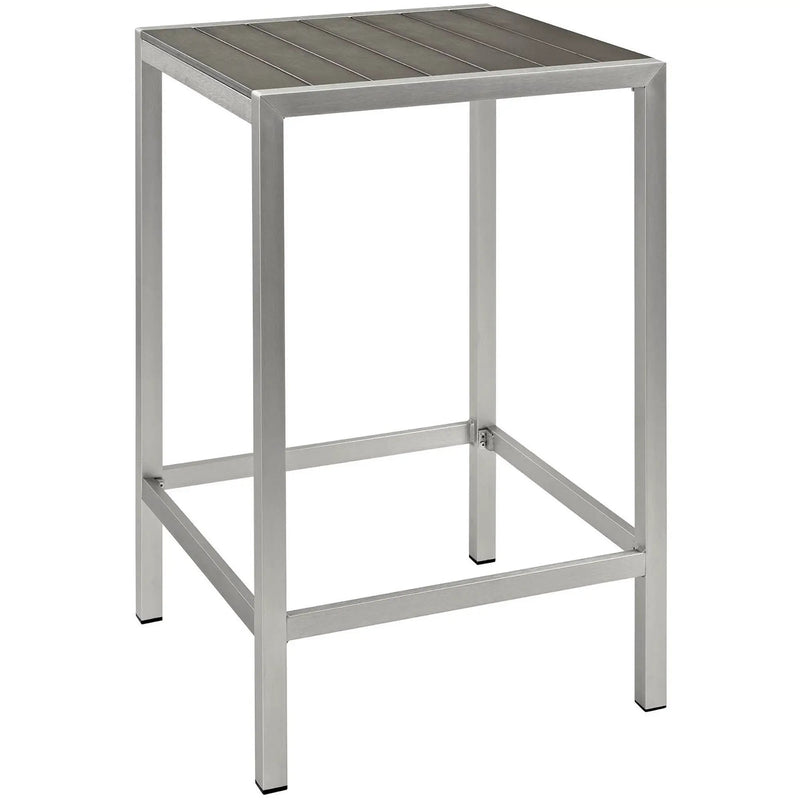 Shore Outdoor Patio Aluminum Bar Table by Modway by HouseOfZazla