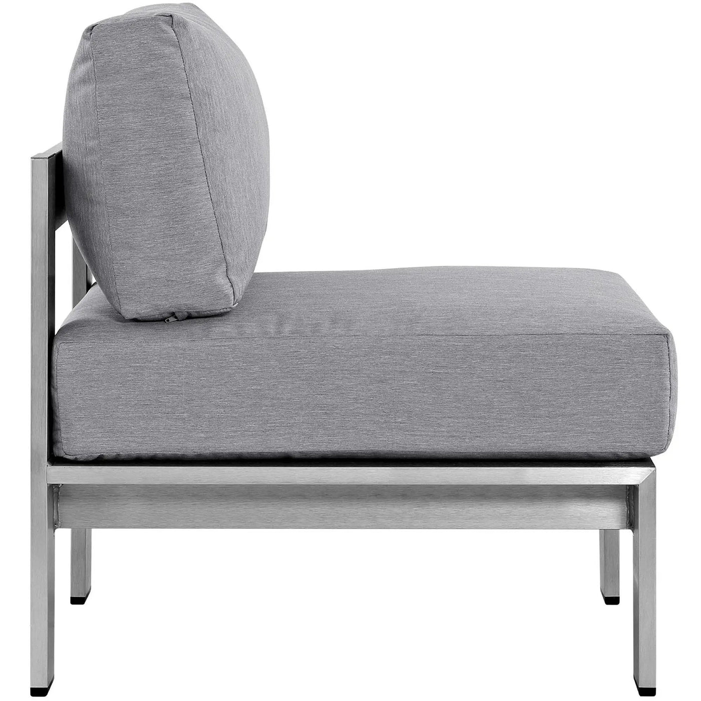 Shore Armless Outdoor Patio Aluminum Chair by Modway by HouseOfZazla