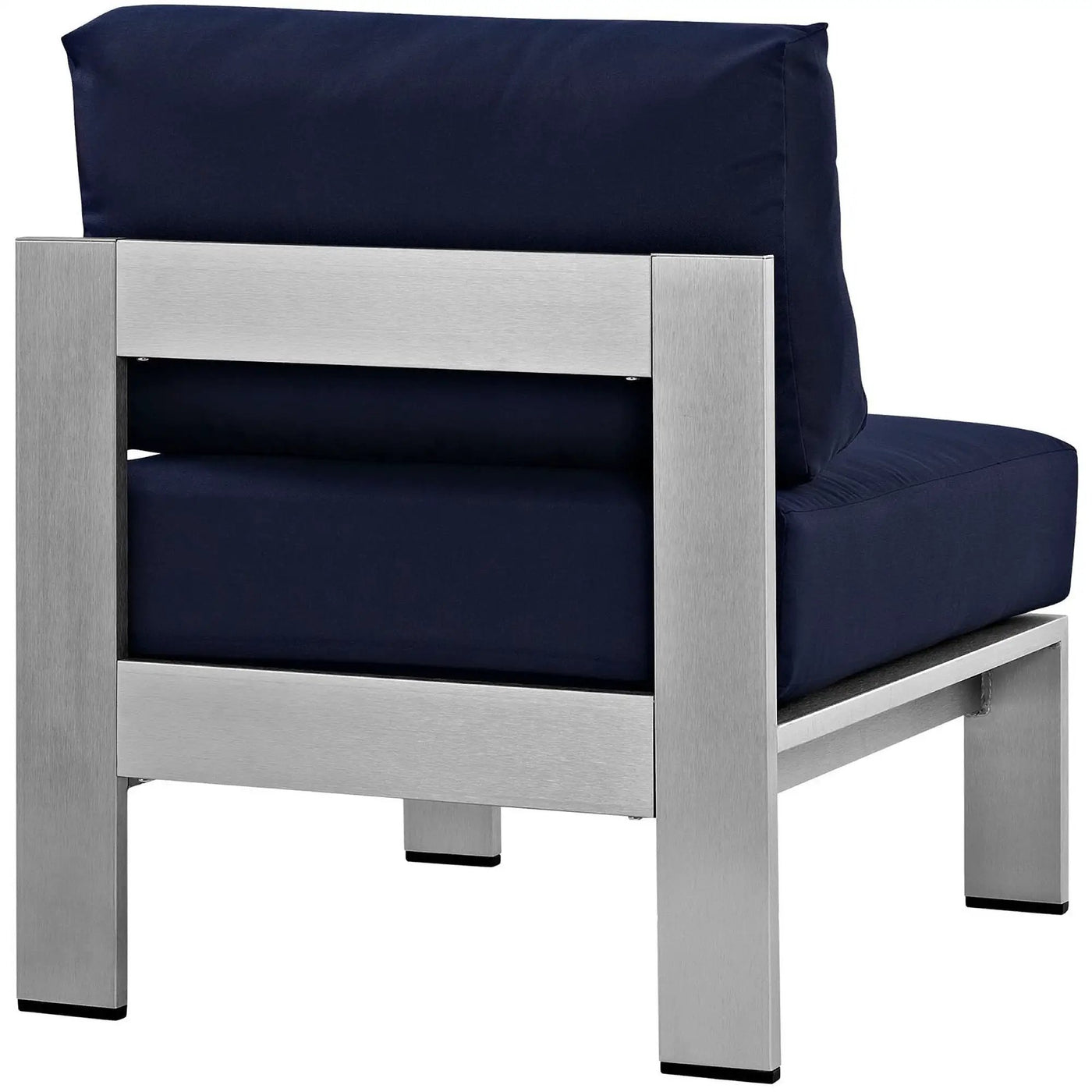 Shore Armless Outdoor Patio Aluminum Chair by Modway by HouseOfZazla