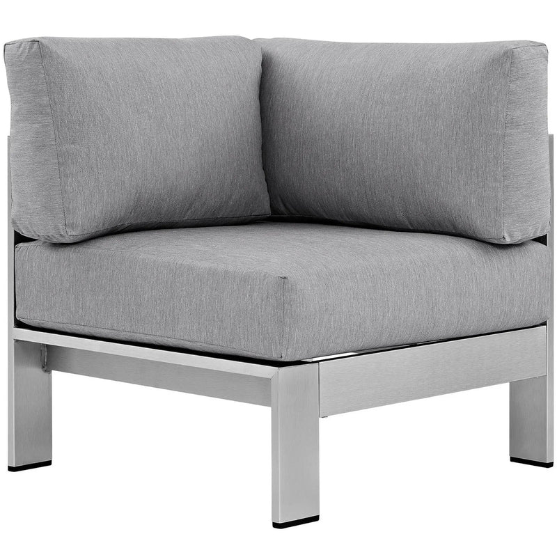 Shore Outdoor Patio Aluminum Corner Sofa by Modway by HouseOfZazla