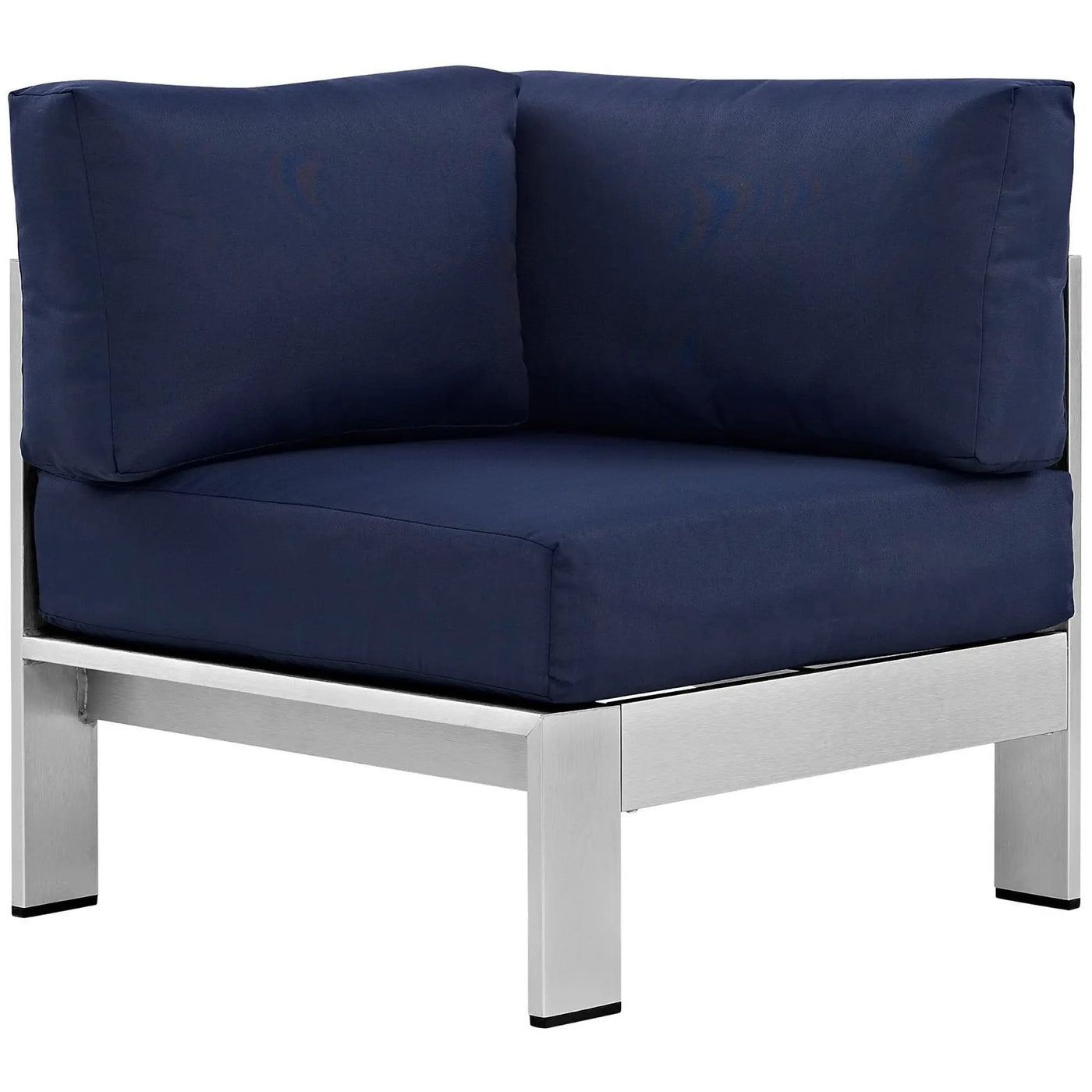 Shore Outdoor Patio Aluminum Corner Sofa by Modway by HouseOfZazla