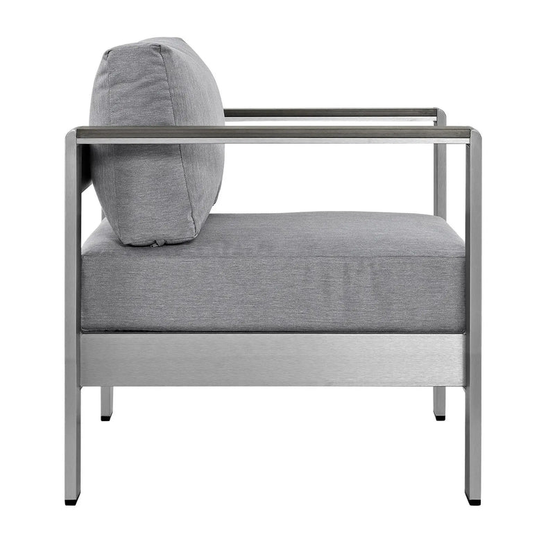 Shore Outdoor Patio Aluminum Armchair by Modway by HouseOfZazla