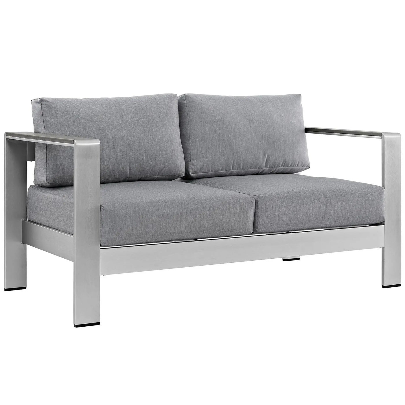 Shore Outdoor Patio Aluminum Loveseat by Modway by HouseOfZazla