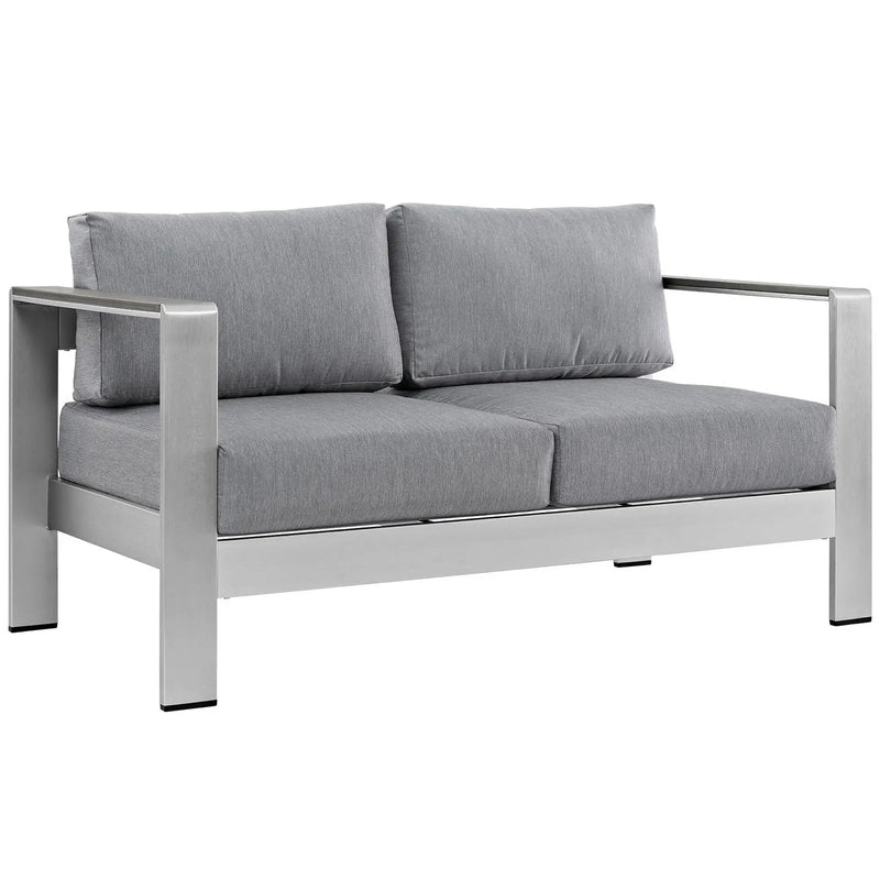 Shore Outdoor Patio Aluminum Loveseat by Modway by HouseOfZazla