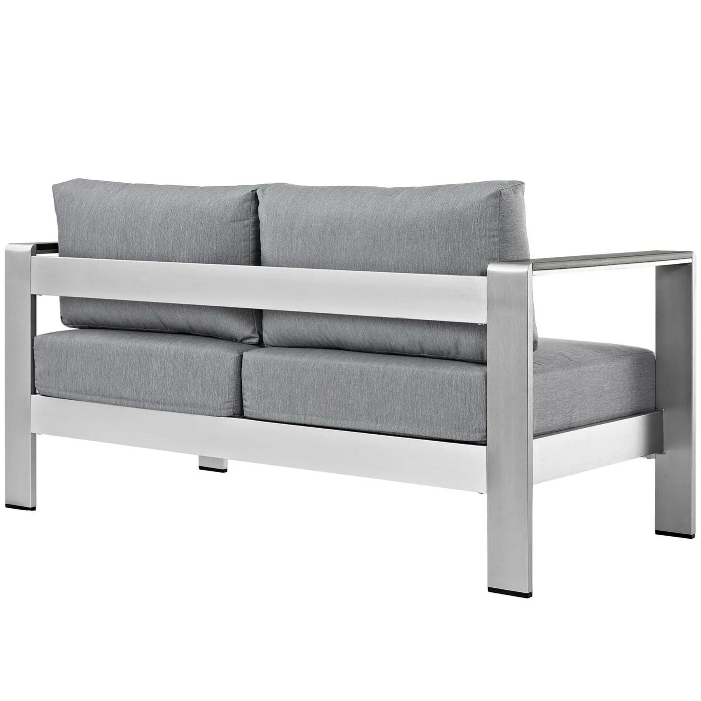 Shore Outdoor Patio Aluminum Loveseat by Modway by HouseOfZazla