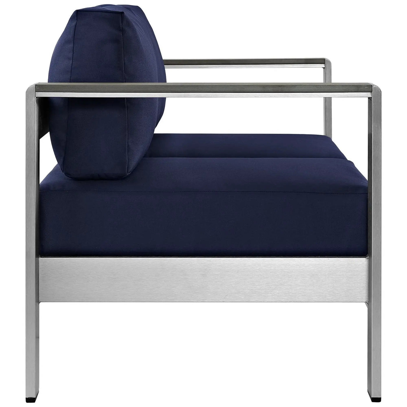 Shore Outdoor Patio Aluminum Loveseat by Modway by HouseOfZazla
