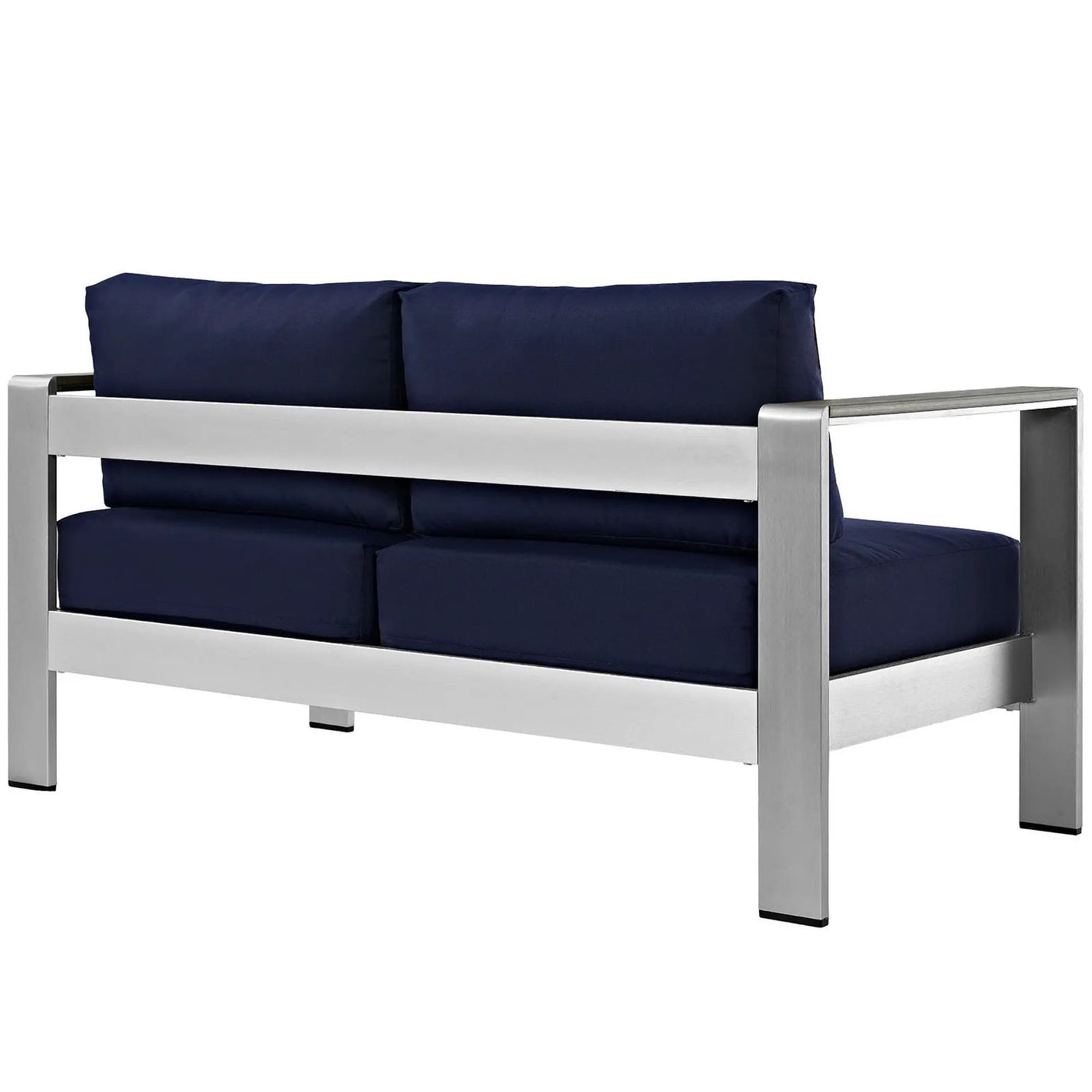 Shore Outdoor Patio Aluminum Loveseat by Modway by HouseOfZazla