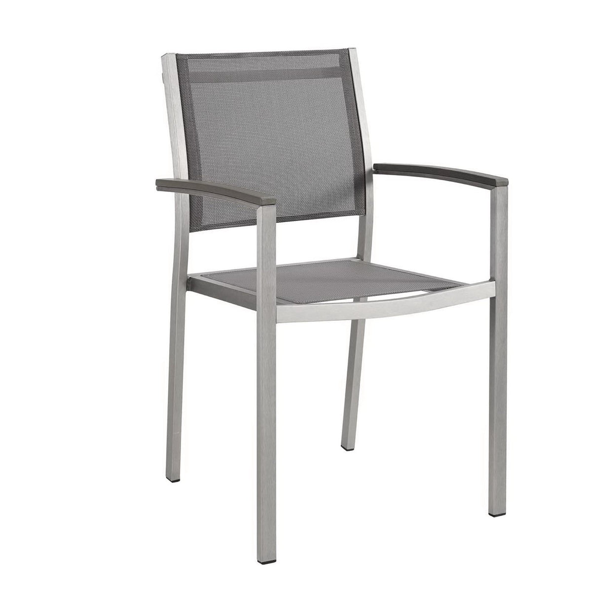 Shore Outdoor Patio Aluminum Dining Chair by Modway, photo 5 of 8