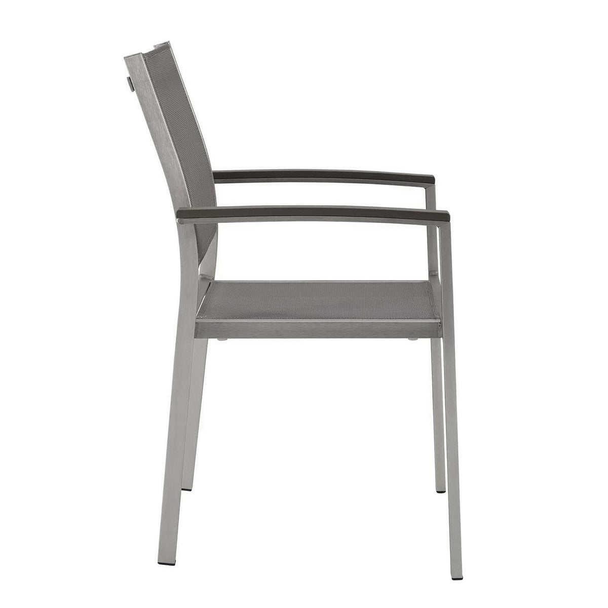 Shore Outdoor Patio Aluminum Dining Chair by Modway, photo 6 of 8