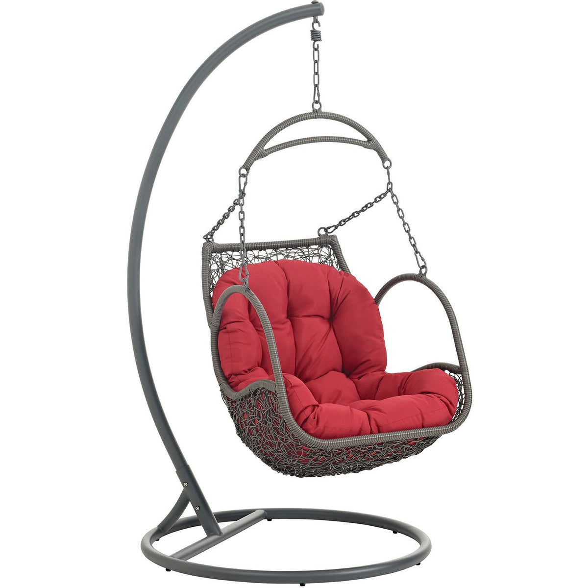 Arbor Outdoor Patio Wood Swing Chair by Modway, photo 9 of 17