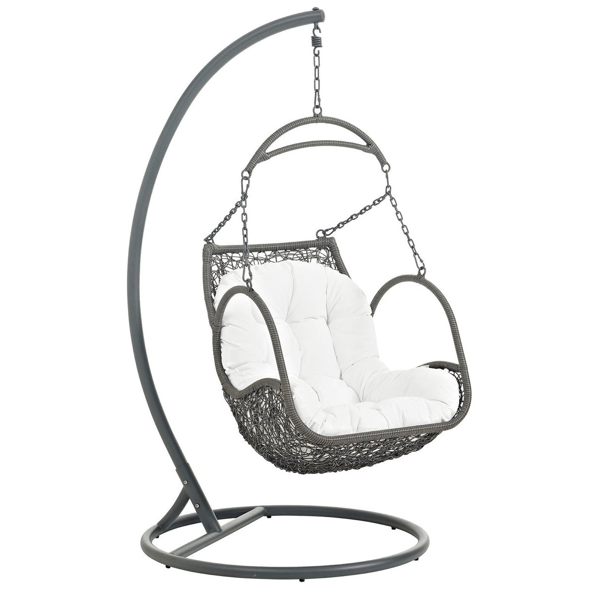 Arbor Outdoor Patio Wood Swing Chair by Modway, photo 13 of 17