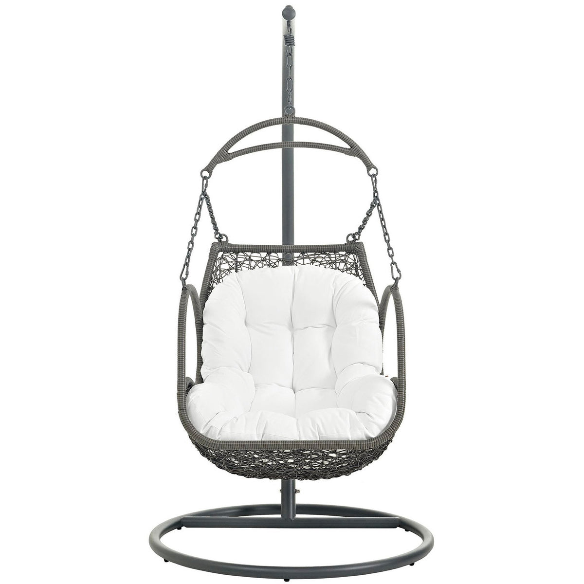 Arbor Outdoor Patio Wood Swing Chair by Modway, photo 15 of 17
