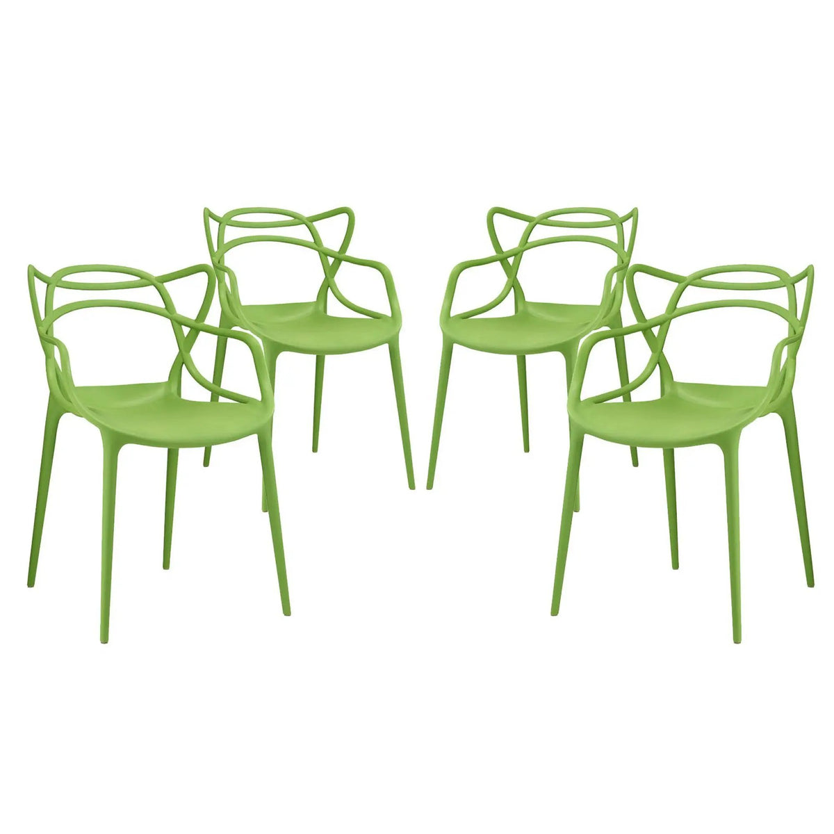 Entangled Dining Set Set of 4 by Modway by HouseOfZazla