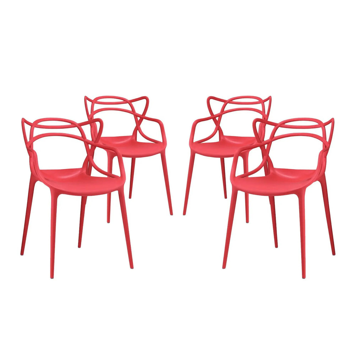 Entangled Dining Set Set of 4 by Modway by HouseOfZazla