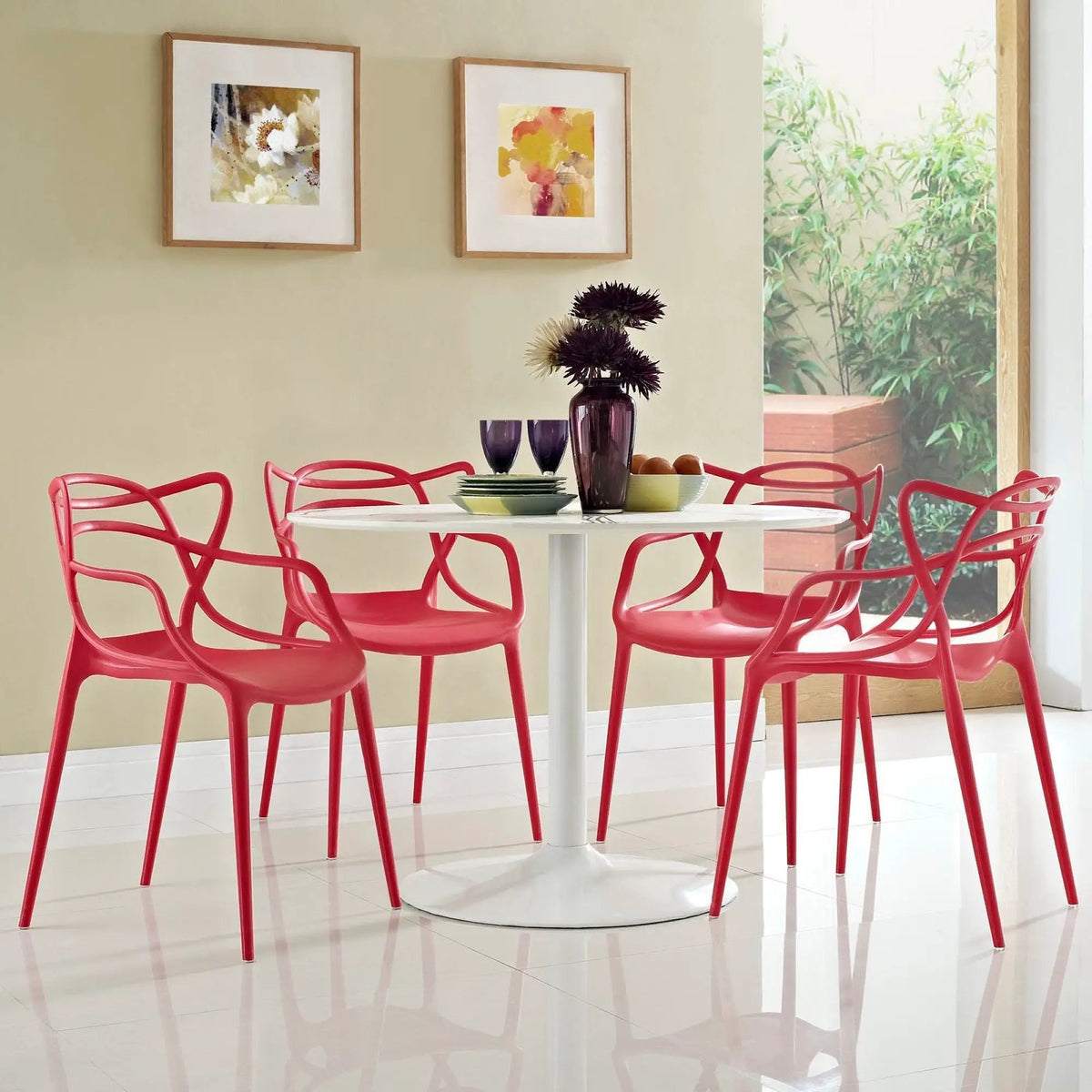 Entangled Dining Set Set of 4 by Modway by HouseOfZazla