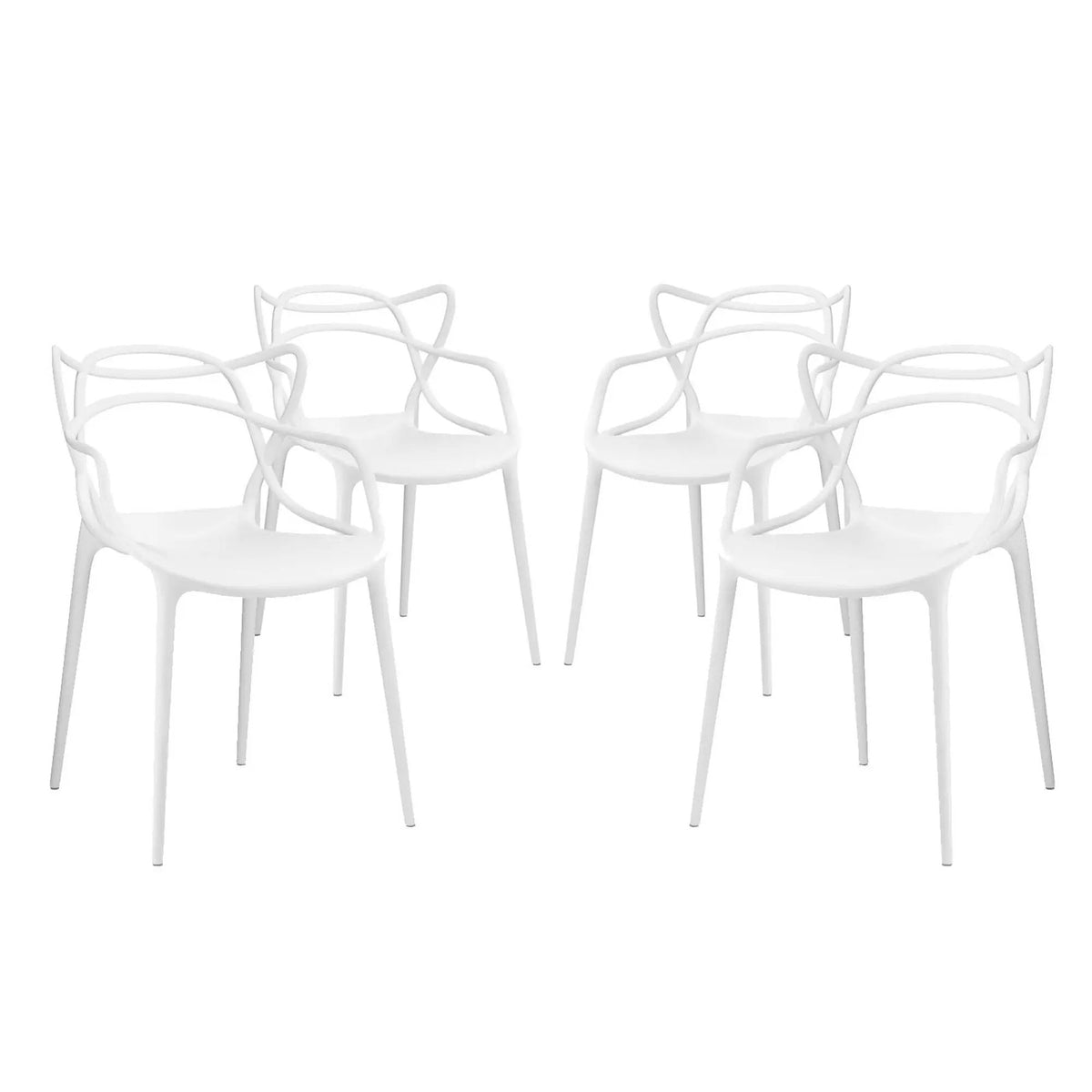 Entangled Dining Set Set of 4 by Modway by HouseOfZazla