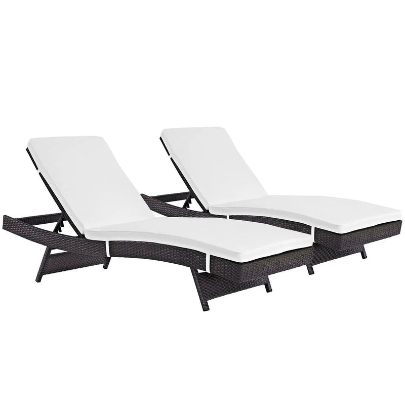 Convene Outdoor Patio Chaise Set of 2 by Modway by HouseOfZazla