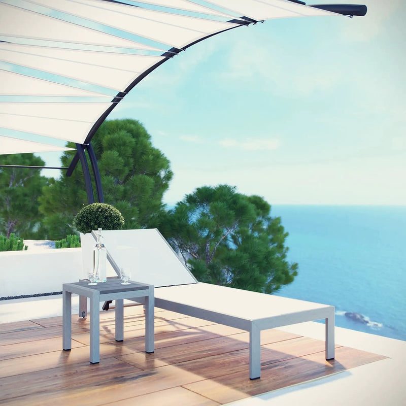 Shore 2 Piece Outdoor Patio Aluminum Set by Modway by HouseOfZazla