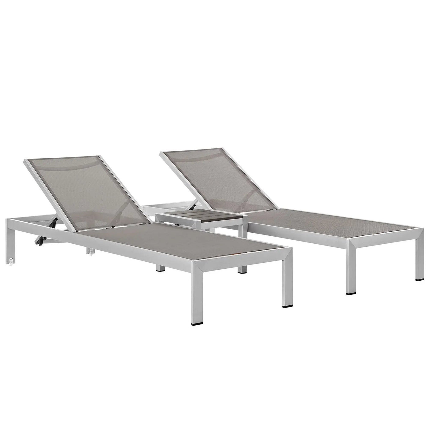 Shore 3 Piece Outdoor Patio Aluminum Set by Modway by HouseOfZazla