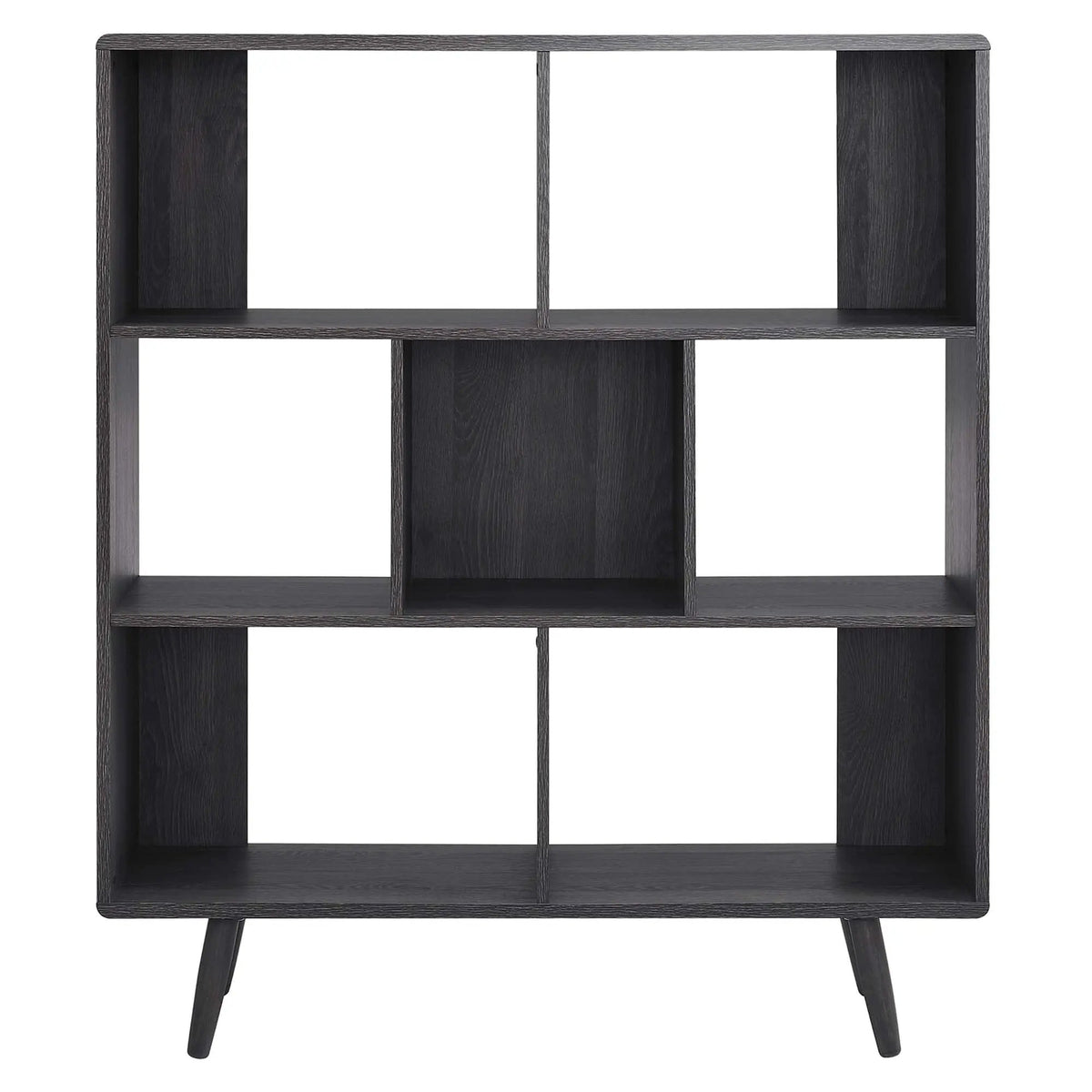 Transmit 7 Shelf Wood Grain Bookcase by Modway by HouseOfZazla