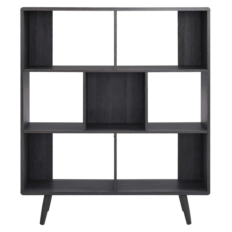 Transmit 7 Shelf Wood Grain Bookcase by Modway by HouseOfZazla
