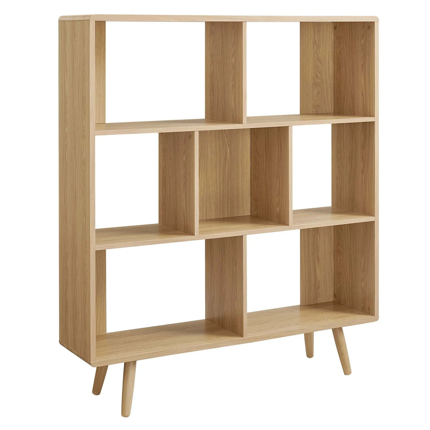 Transmit 7 Shelf Wood Grain Bookcase by Modway by HouseOfZazla