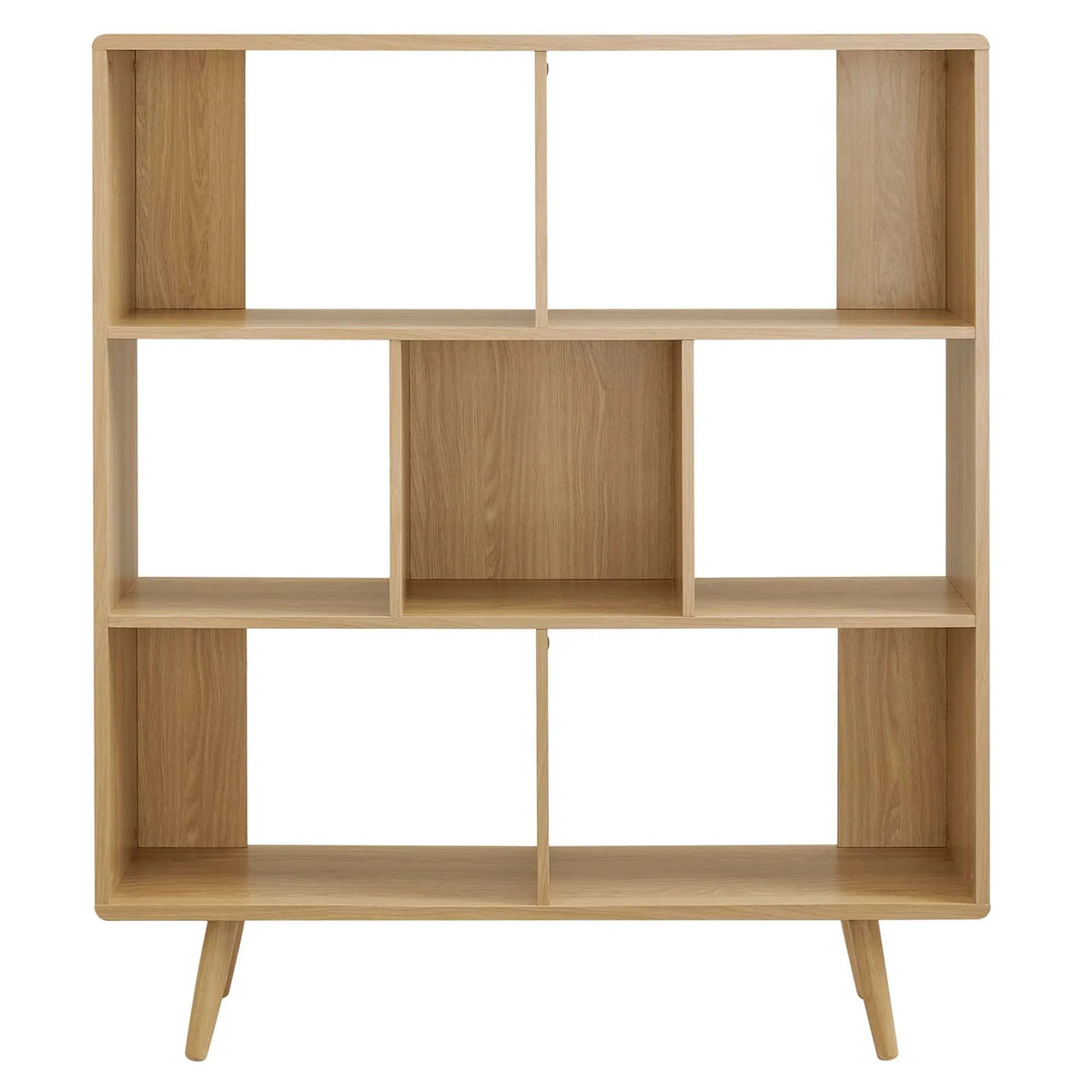 Transmit 7 Shelf Wood Grain Bookcase by Modway by HouseOfZazla