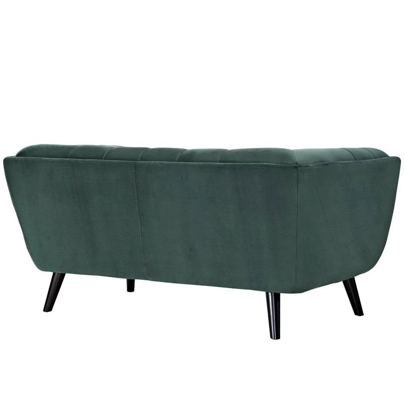 Bestow Performance Velvet Loveseat by Modway, photo 2 of 4