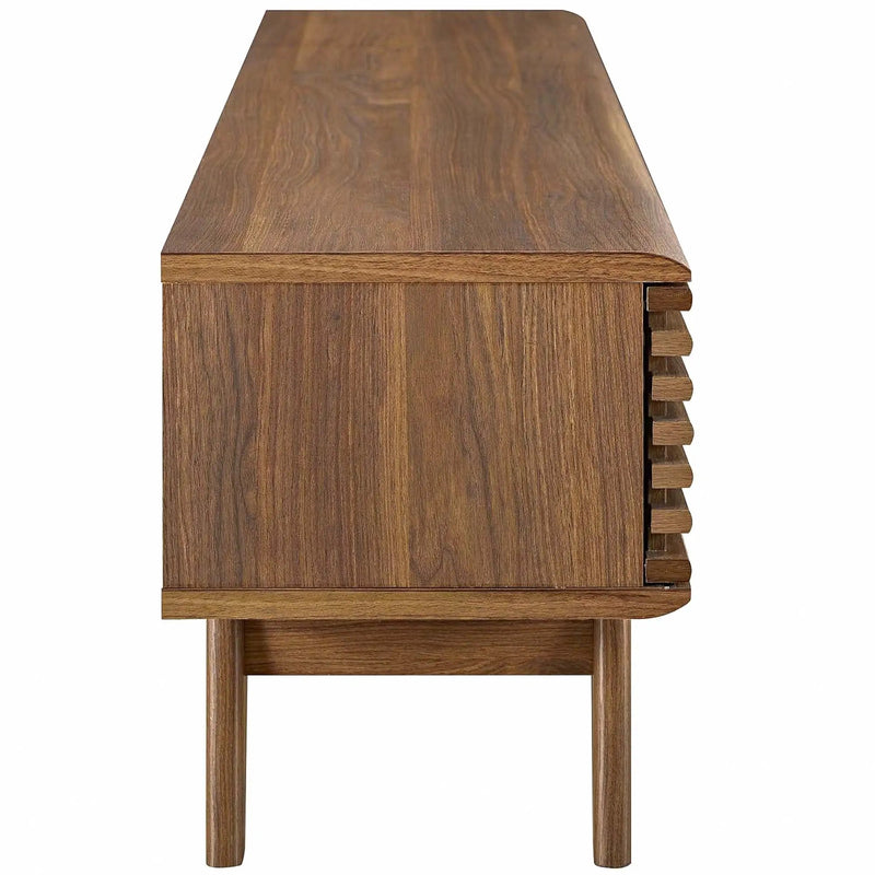 Render 59-Inch Walnut TV Stand by Modway Mid-Century Style by HouseOfZazla