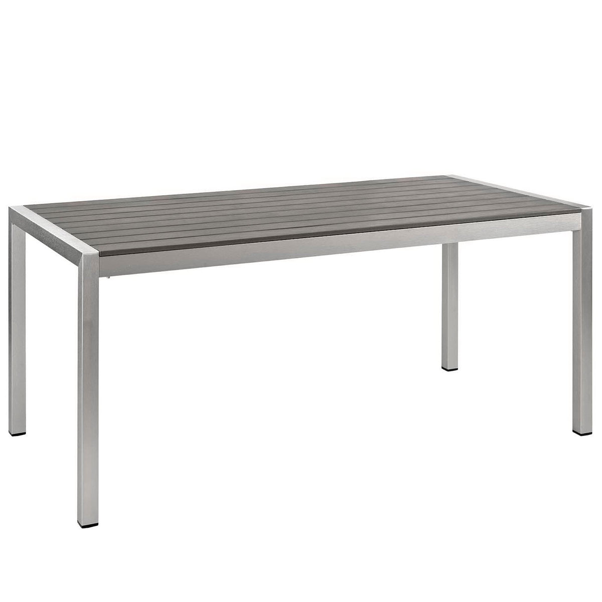 Shore 9 Piece Outdoor Patio Aluminum Dining Set by Modway, photo 5 of 6
