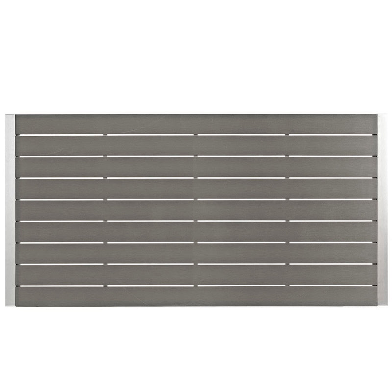 Shore 9 Piece Outdoor Patio Aluminum Dining Set by Modway, photo 6 of 6