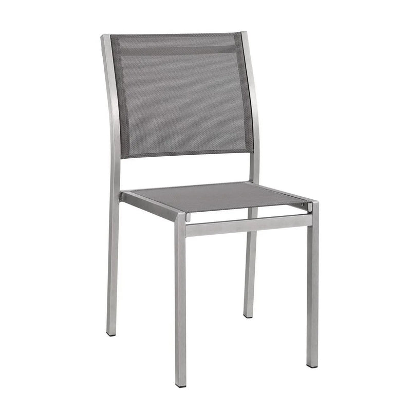 Shore Outdoor Patio Aluminum Side Chair Set of 2 by Modway by HouseOfZazla