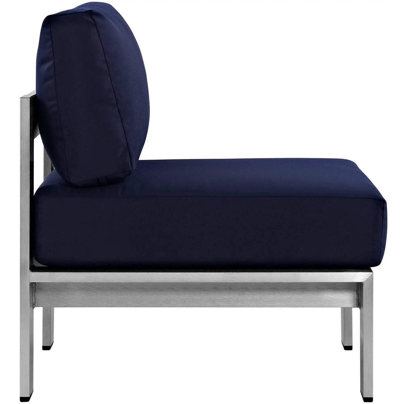 Shore 3 Piece Outdoor Patio Aluminum Sectional Sofa Set by Modway by HouseOfZazla
