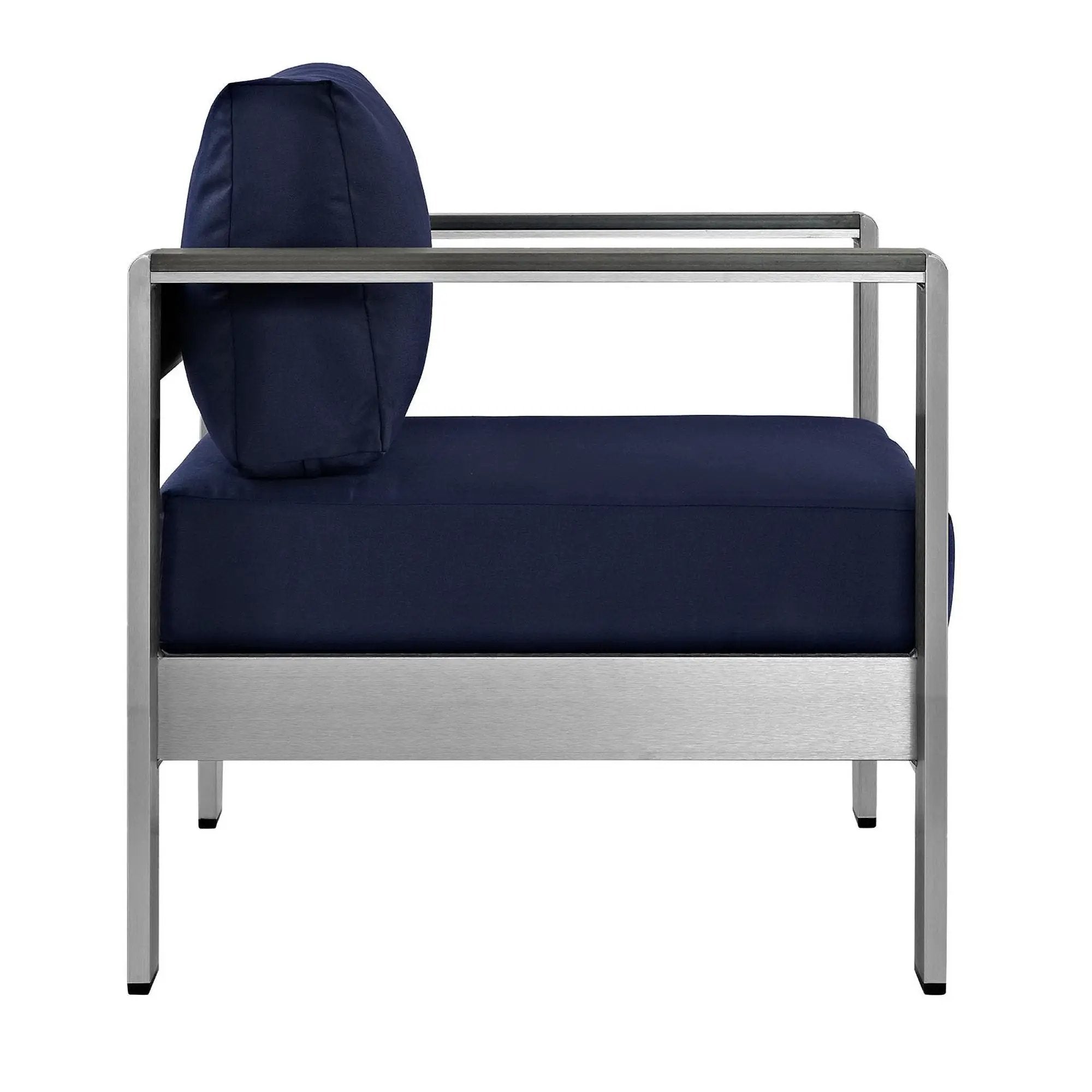 Shore 3 Piece Outdoor Patio Aluminum Set by Modway by HouseOfZazla