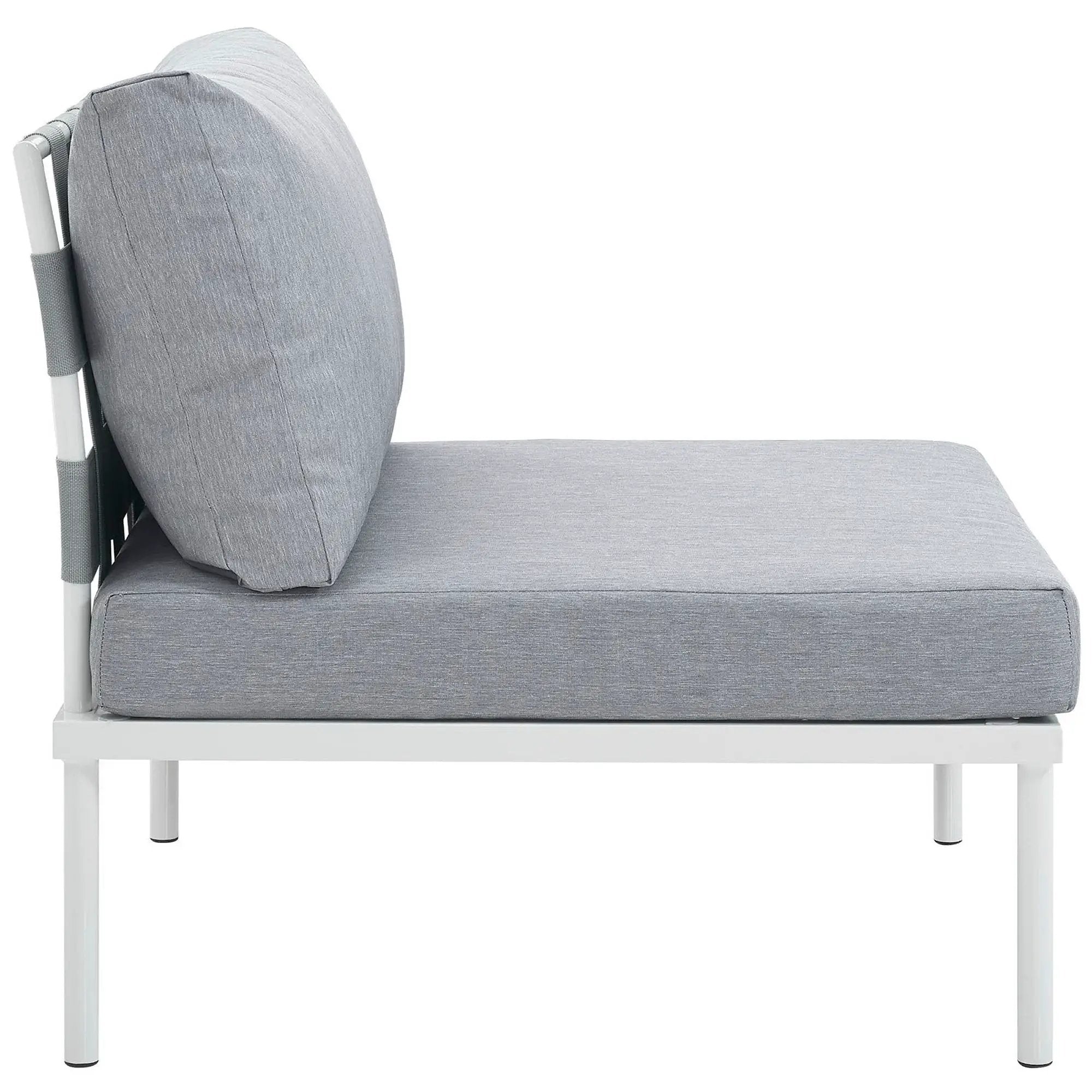 Harmony Armless Outdoor Patio Aluminum Chair by Modway by HouseOfZazla