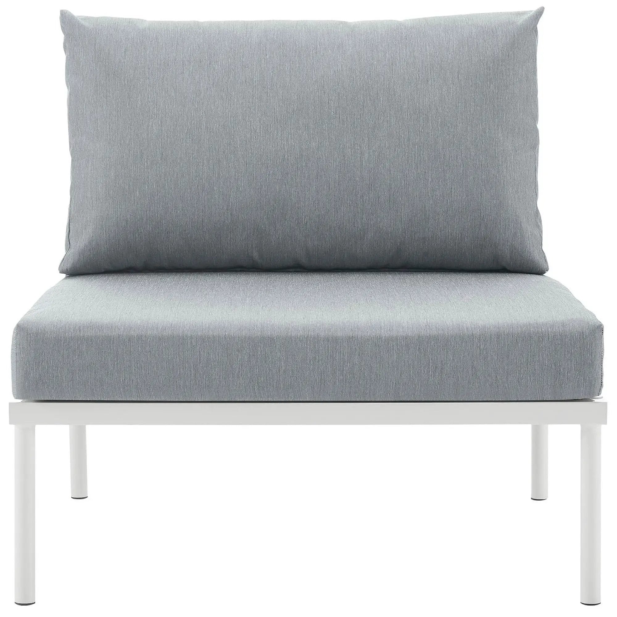 Harmony Armless Outdoor Patio Aluminum Chair by Modway by HouseOfZazla