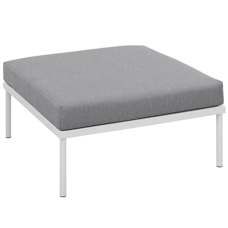 Harmony Outdoor Patio Aluminum Ottoman by Modway by HouseOfZazla
