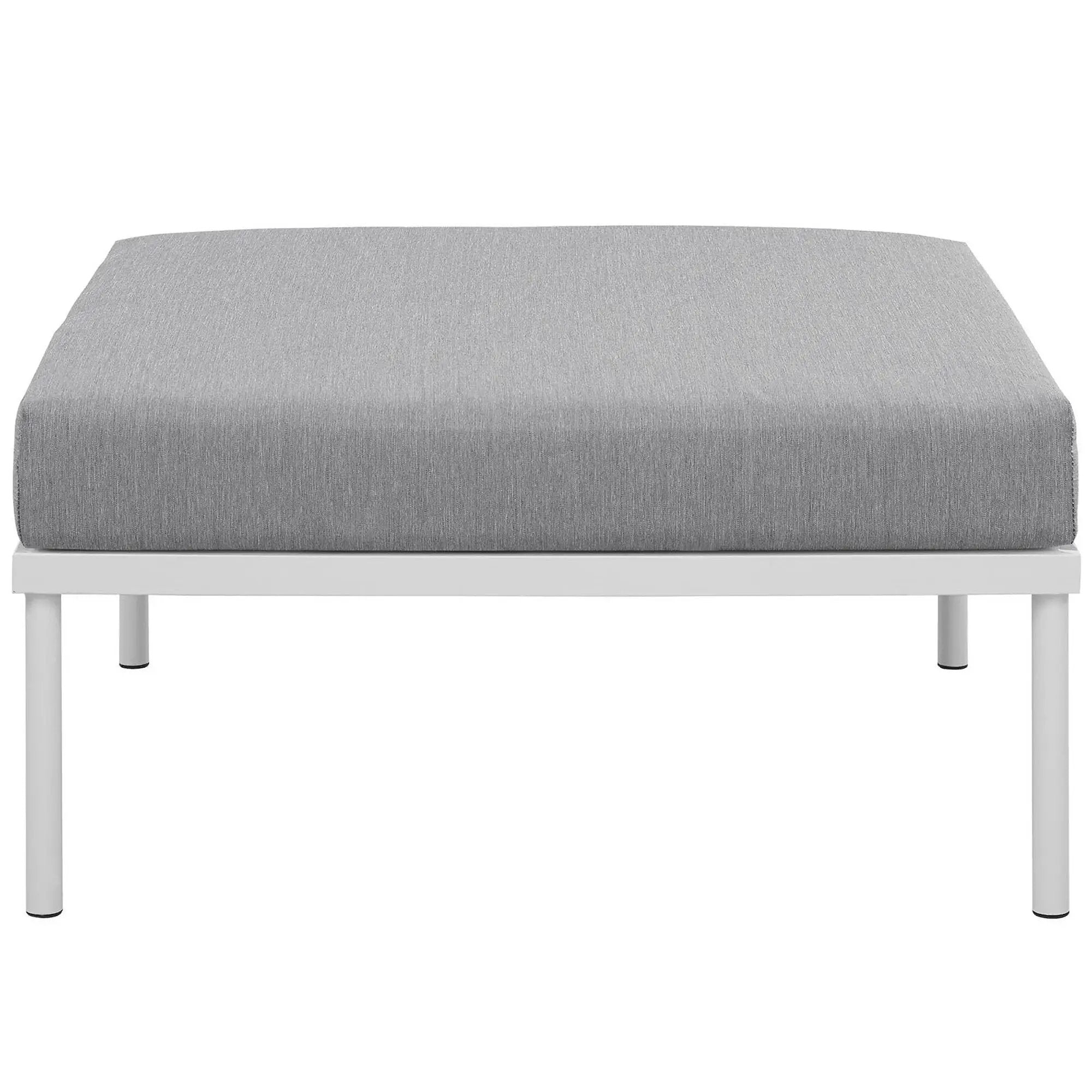 Harmony Outdoor Patio Aluminum Ottoman by Modway by HouseOfZazla