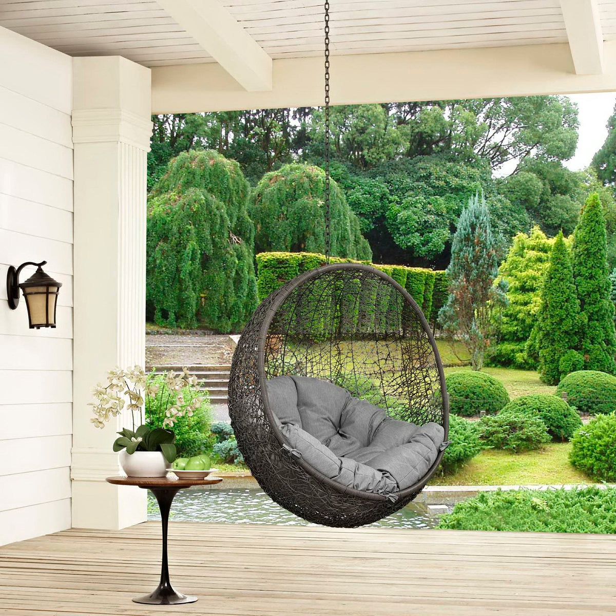 Hide Outdoor Patio Swing Chair Without Stand by Modway, photo 6 of 44