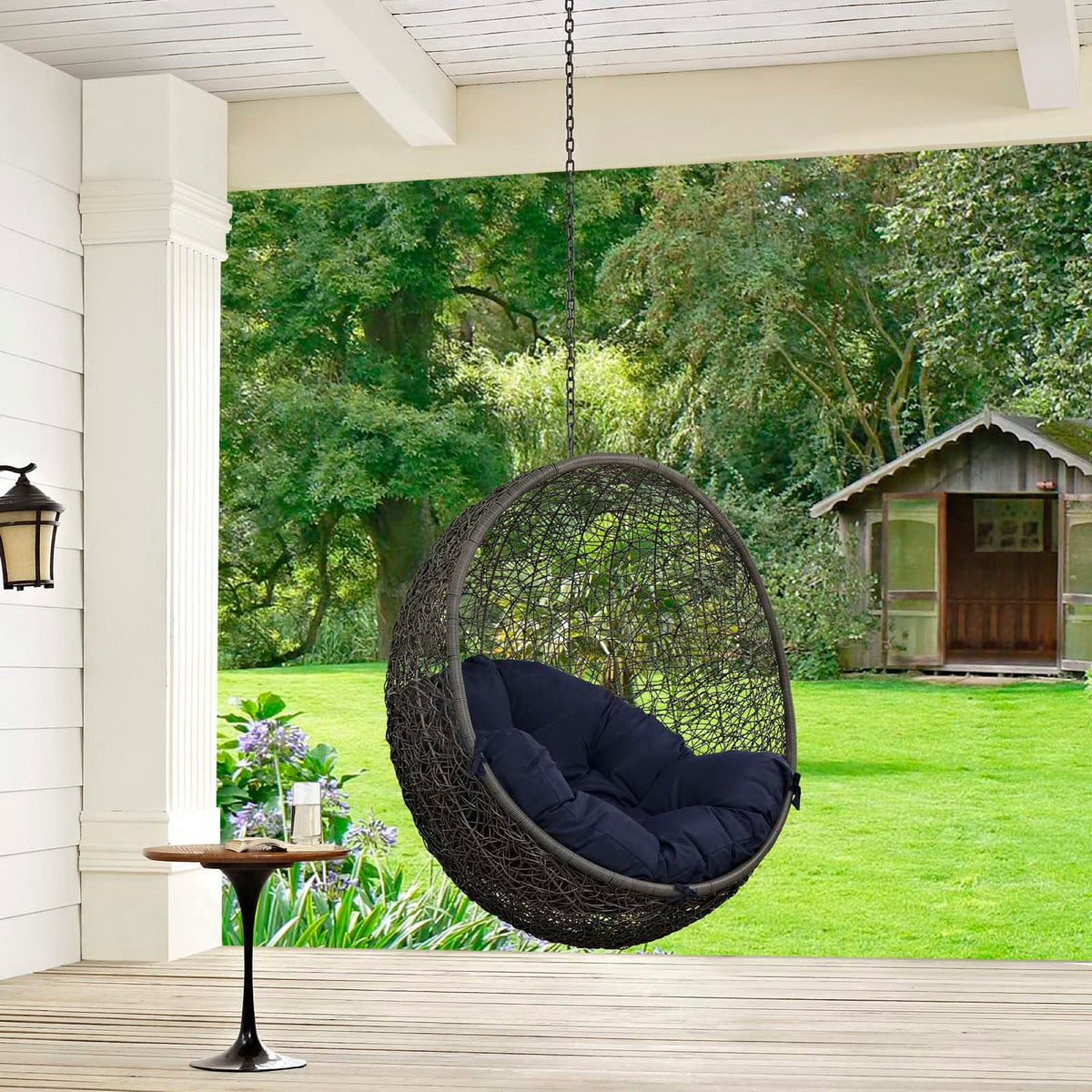 Hide Outdoor Patio Swing Chair Without Stand by Modway, photo 11 of 44