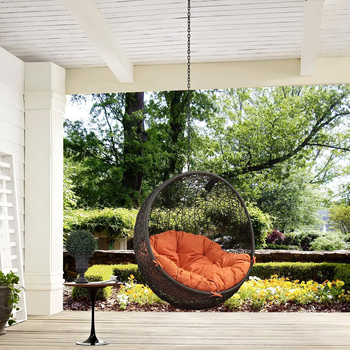 Hide Outdoor Patio Swing Chair Without Stand by Modway, photo 14 of 44