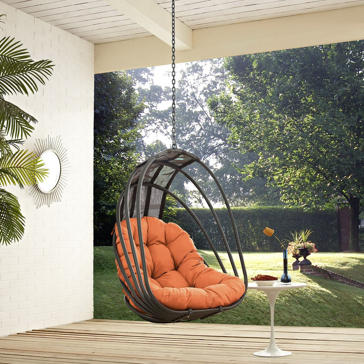 Whisk Outdoor Patio Swing Chair Without Stand by Modway, photo 5 of 5
